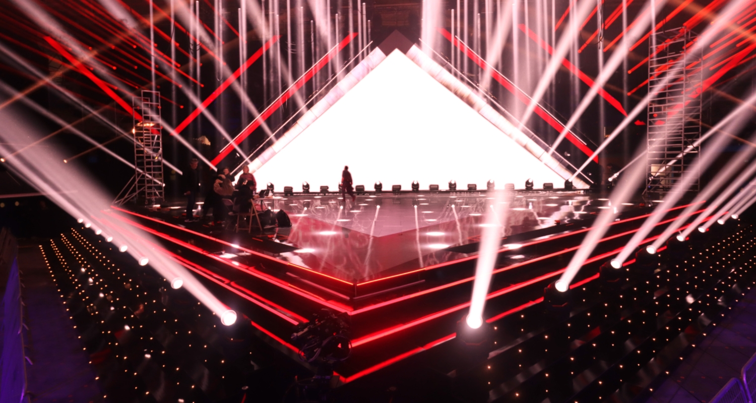 Así luce el escenario del Benidorm Fest 2025