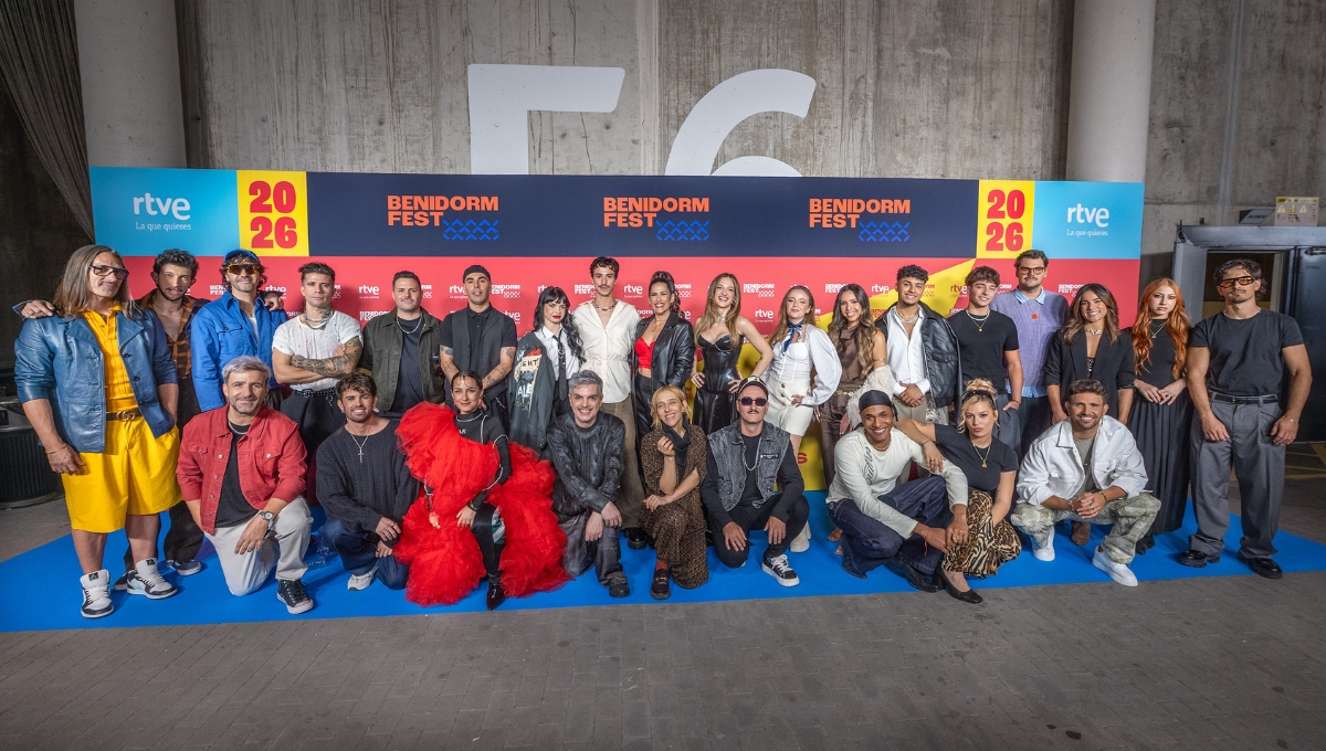 RTVE revela los 18 artistas que competirán en el Benidorm Fest 2026