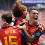 El partido de España arrasa con un 59,6% en La 1 mientras Telecinco firma el peor dato de su historia