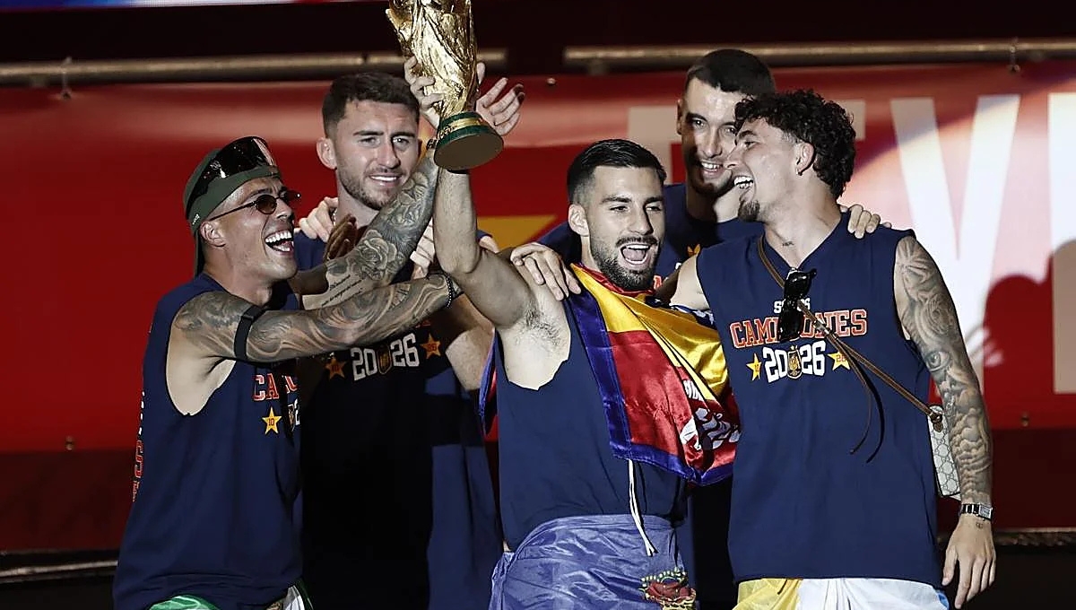 La celebración en Cibeles de ‘La Roja’ arrasa con un 36% y más de 4 millones