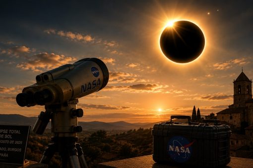 La NASA elige un pueblo de Burgos para retransmitir el eclipse