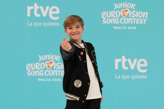 Lucas Paulano emociona con ‘Cuore Bello’, la canción de España para Eurovisión Junior 2026